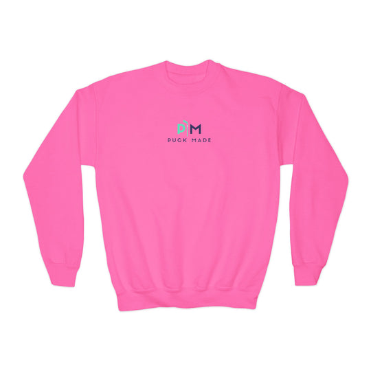 "PuckMade Center - Youth Sweatshirt