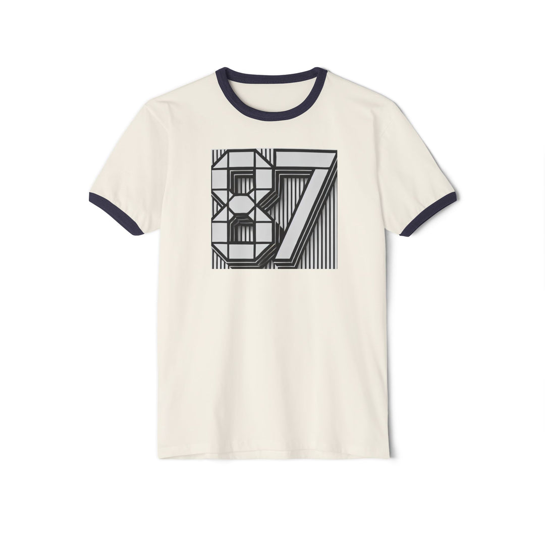 "#87 - Crosby" - Cotton Ringer T-Shirt