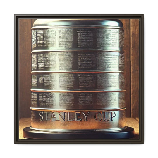"Vintage Cup"  - Matte Canvas, Framed