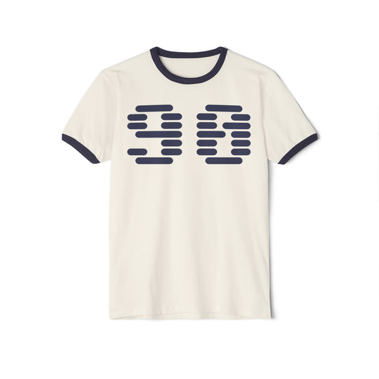 "Ringer #80" - Cotton Ringer T-Shirt