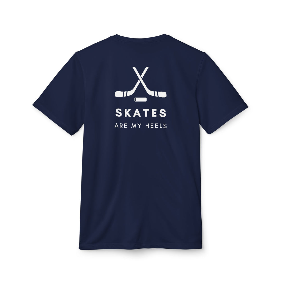 "Skates Are My Heels" - adidas Sport T-shirt