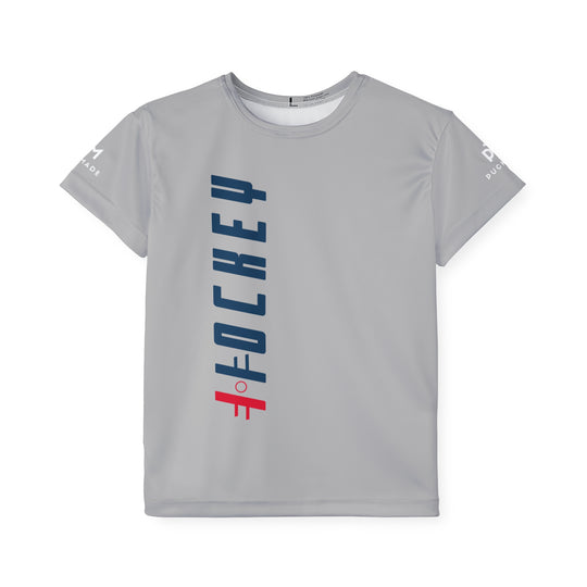 "Hockey Vertical" - Kids Sports T-Shirt