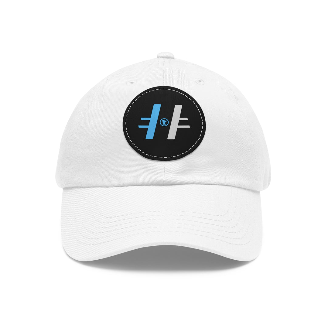 "H1 Hockey Logo" -  Leather Patch (Round)