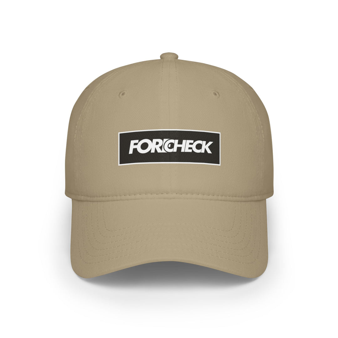 "Forecheck" Low Profile Cap