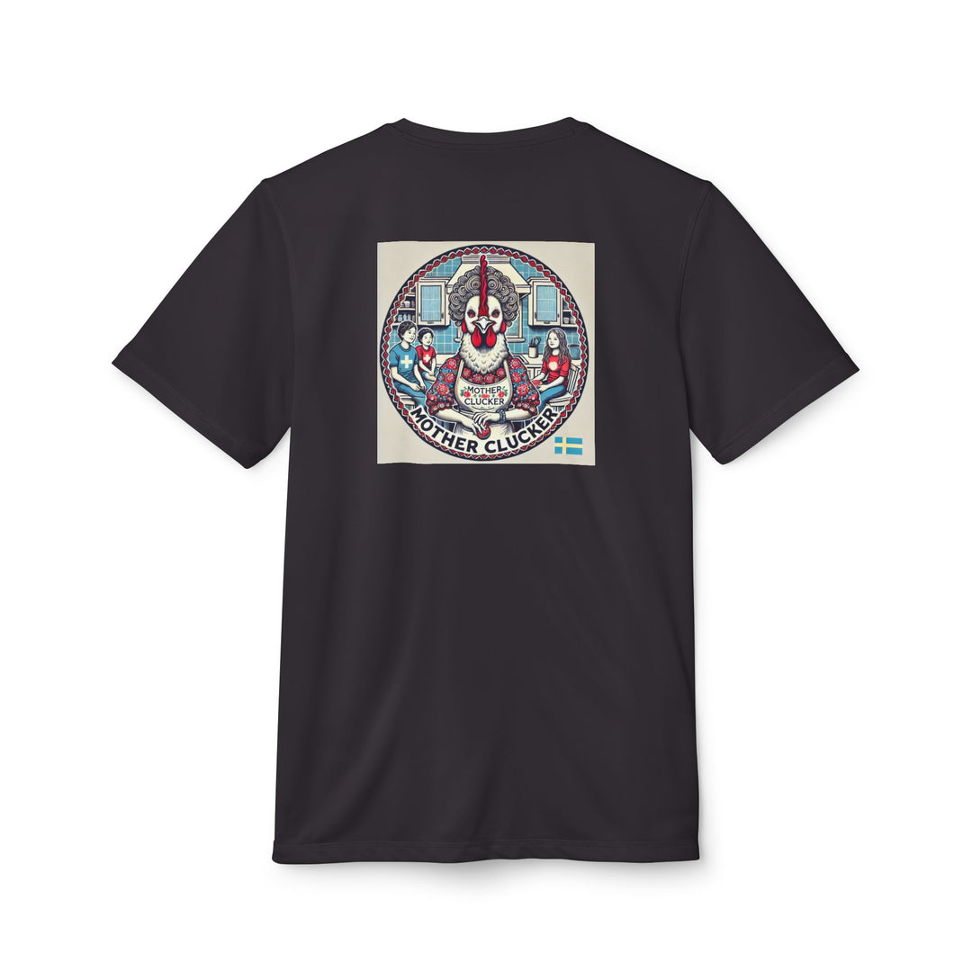 "Mother Clucker" -  16466 adidas Sport T-shirt