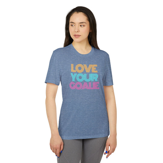 "Love Your Goalie" - adidas Sport T-shirt