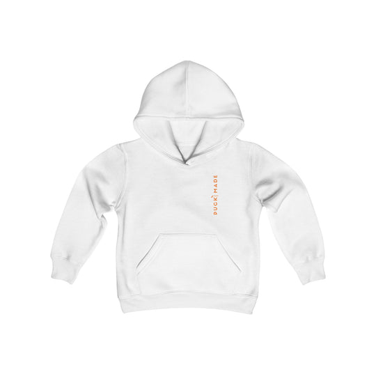 "PuckMade - Orange Rush" - Youth Hoodie