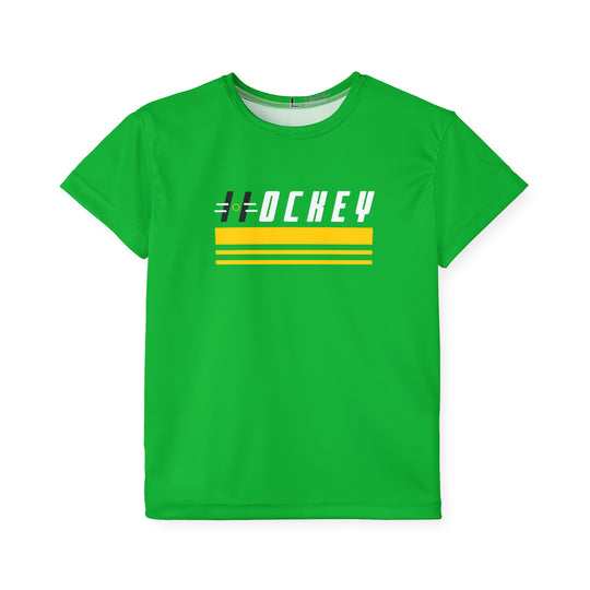 "Stars Hockey Stripes" - Kids Sports T-Shirt