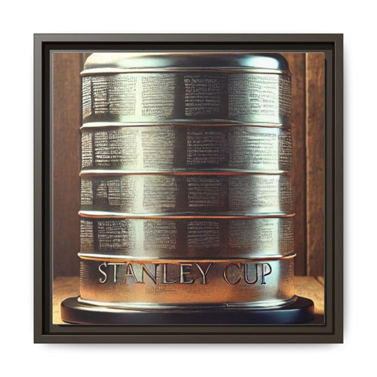 "Vintage Cup"  - Matte Canvas, Framed