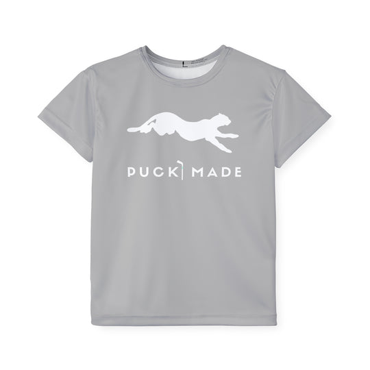 "PuckMade - Cheetah" Kids Sports T-Shirt