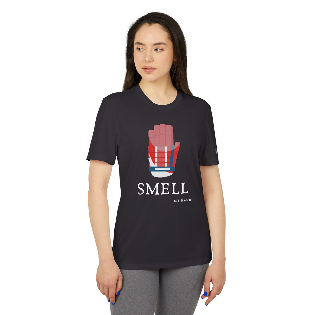 "Smell My Hand" - adidas® Sport T-shirt