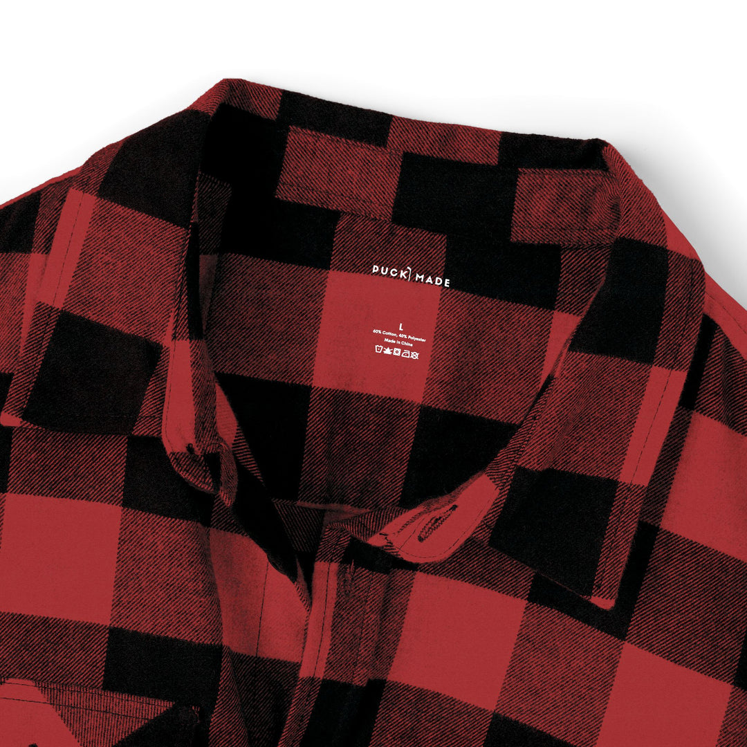 "PuckMade" - Unisex Flannel Shirt (Beta)