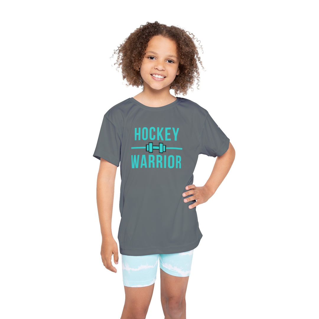 "Hockey Warrior" - Kids Sports T-Shirt