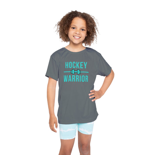 "Hockey Warrior" - Kids Sports T-Shirt