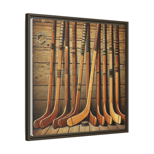 "Vintage Sticks"  - Matte Canvas, Framed