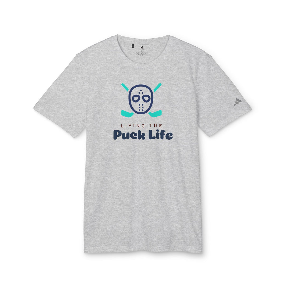 "Living The Puck Life" - adidas Sport T-shirt