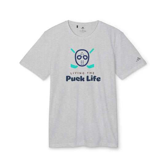 "Living The Puck Life" - adidas Sport T-shirt