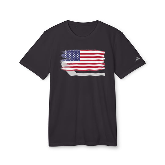 "Stick Under Flag" adidas Sport T-shirt