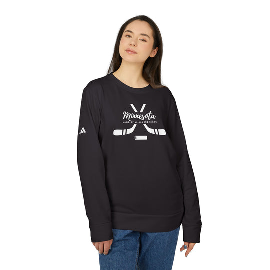 "Land Of 10,000 Ice Rinks" - adidas® Sweatshirt