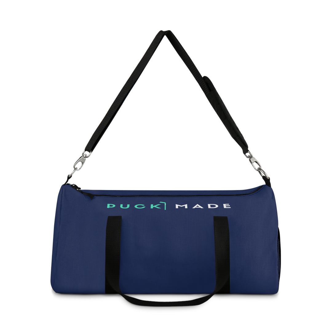 PuckMade - Navy Duffel Bag