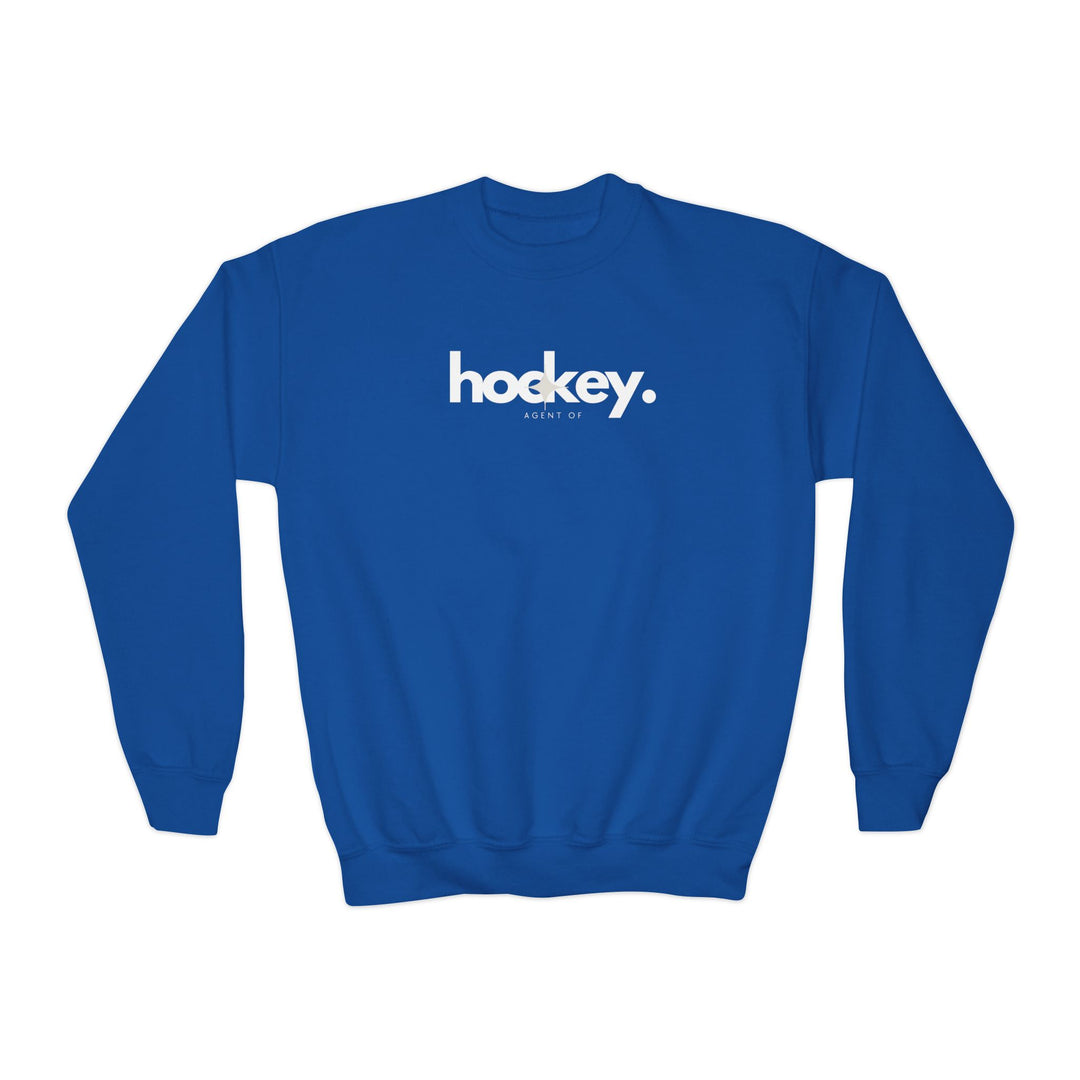 "Agent Of Hockey" - Youth Sweatshirt