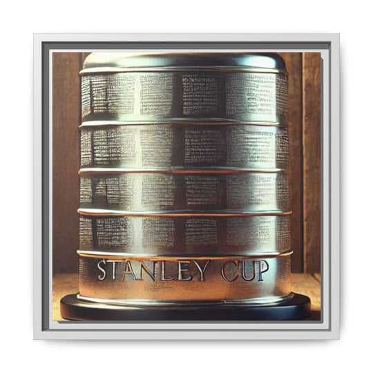"Vintage Cup"  - Matte Canvas, Framed