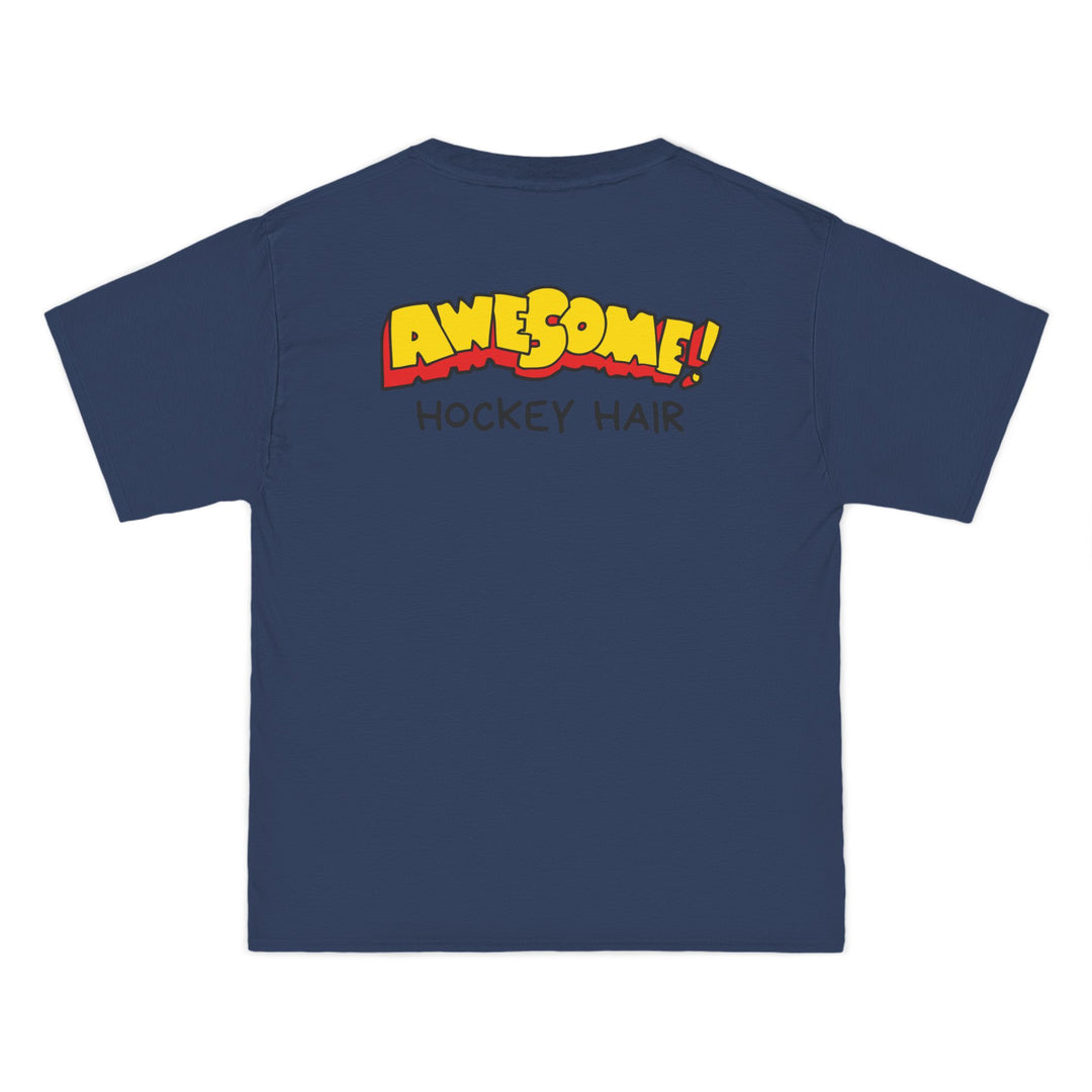 "Awesome Hockey Hair" -  Beefy-T® T-Shirt