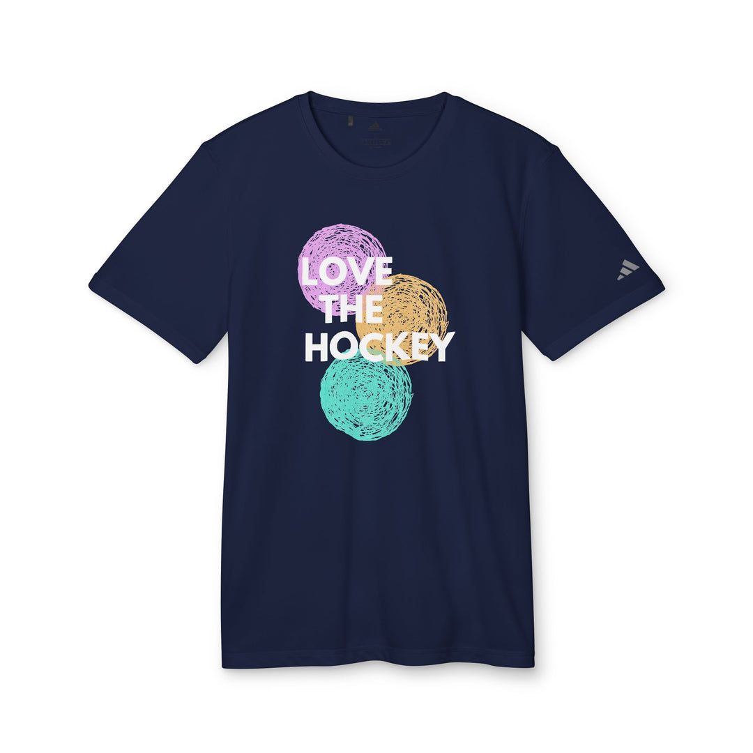 "Love The Hockey" - adidas® Sport T-shirt