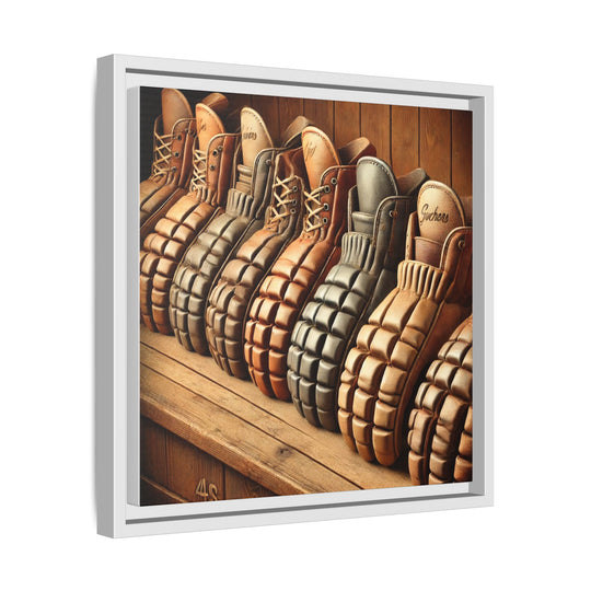 "Vintage Gloves"  - Matte Canvas, Framed