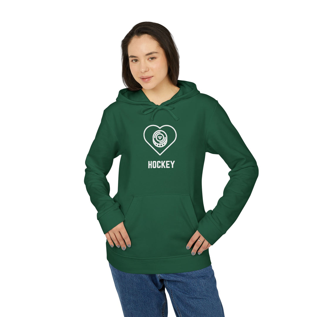 "Heart Around Hockey" adidas ® Hoodie