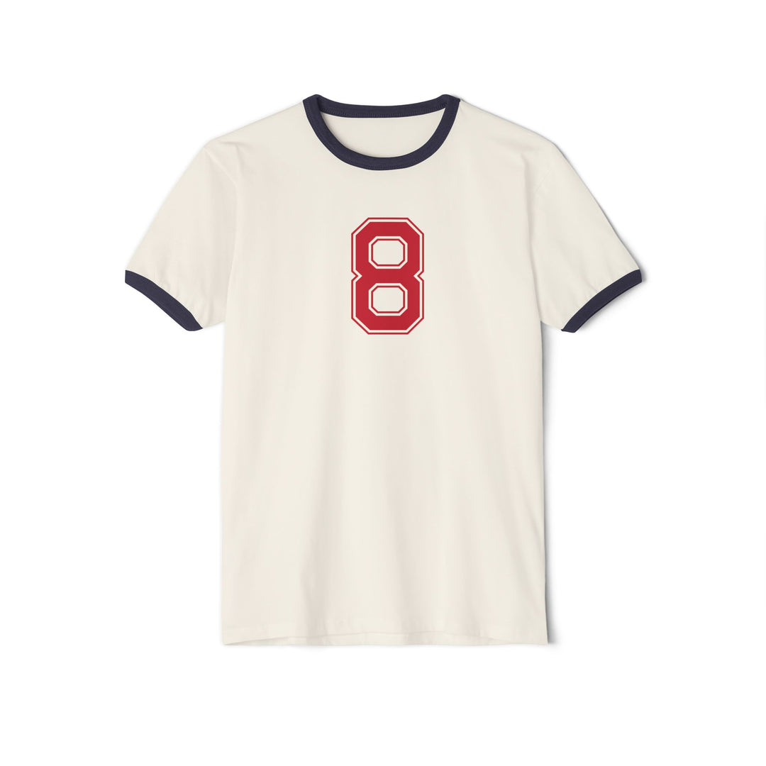 "#8 - Ovechkin" - Cotton Ringer T-Shirt