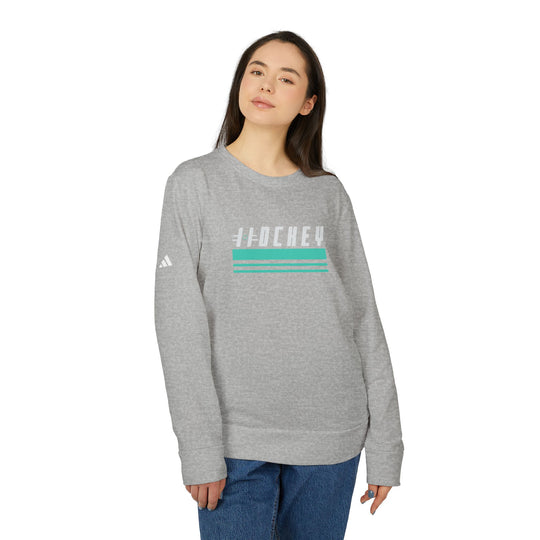 "PuckMade - Hockey Stripes" - adidas® Sweatshirt