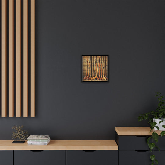 "Vintage Sticks"  - Matte Canvas, Framed