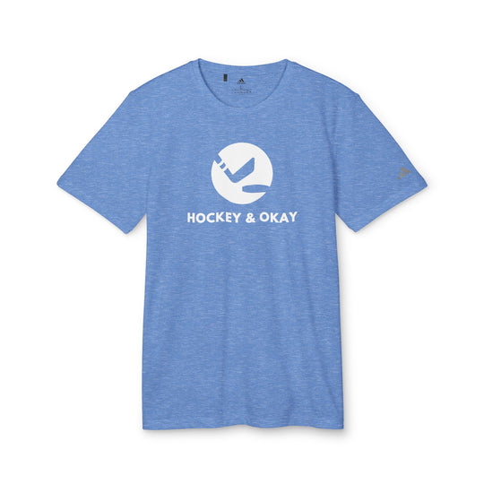 "Hockey And Okay" - adidas Sport T-shirt