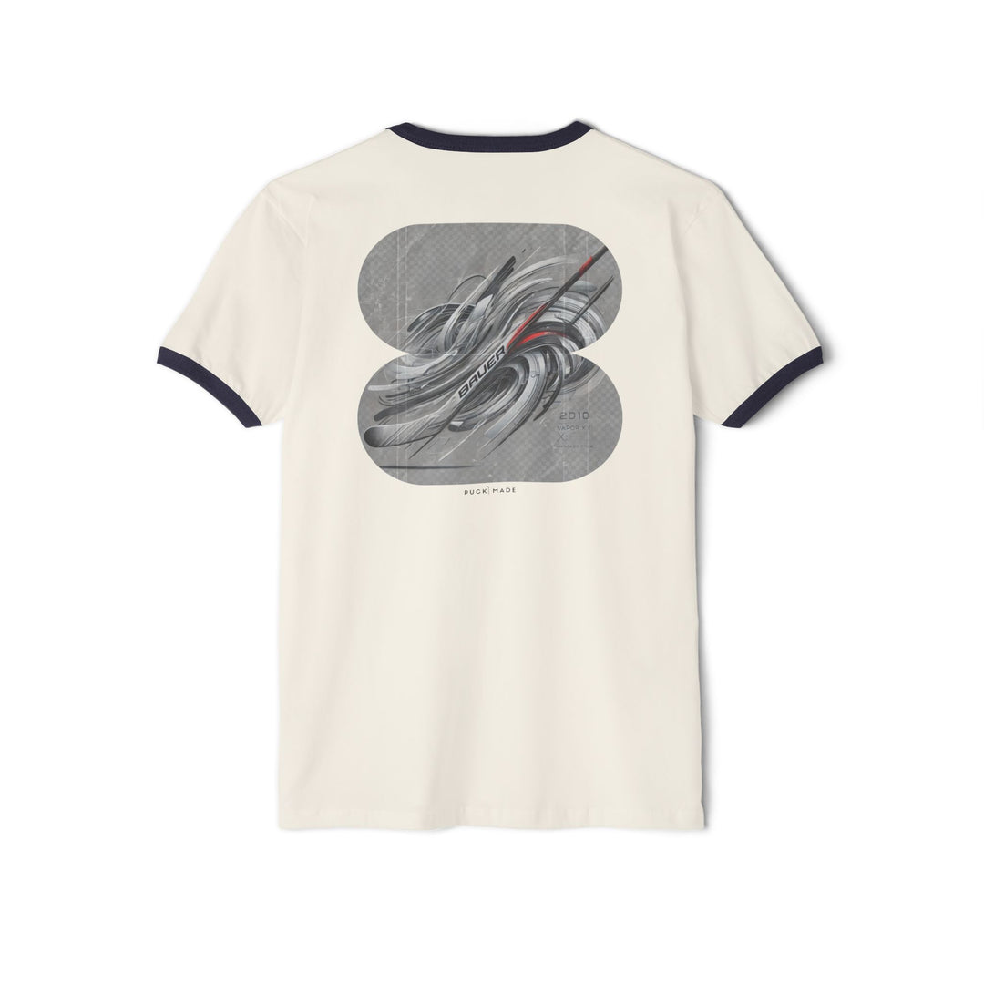 "2010 - Bauer Vapor X60" - Cotton Ringer T-Shirt