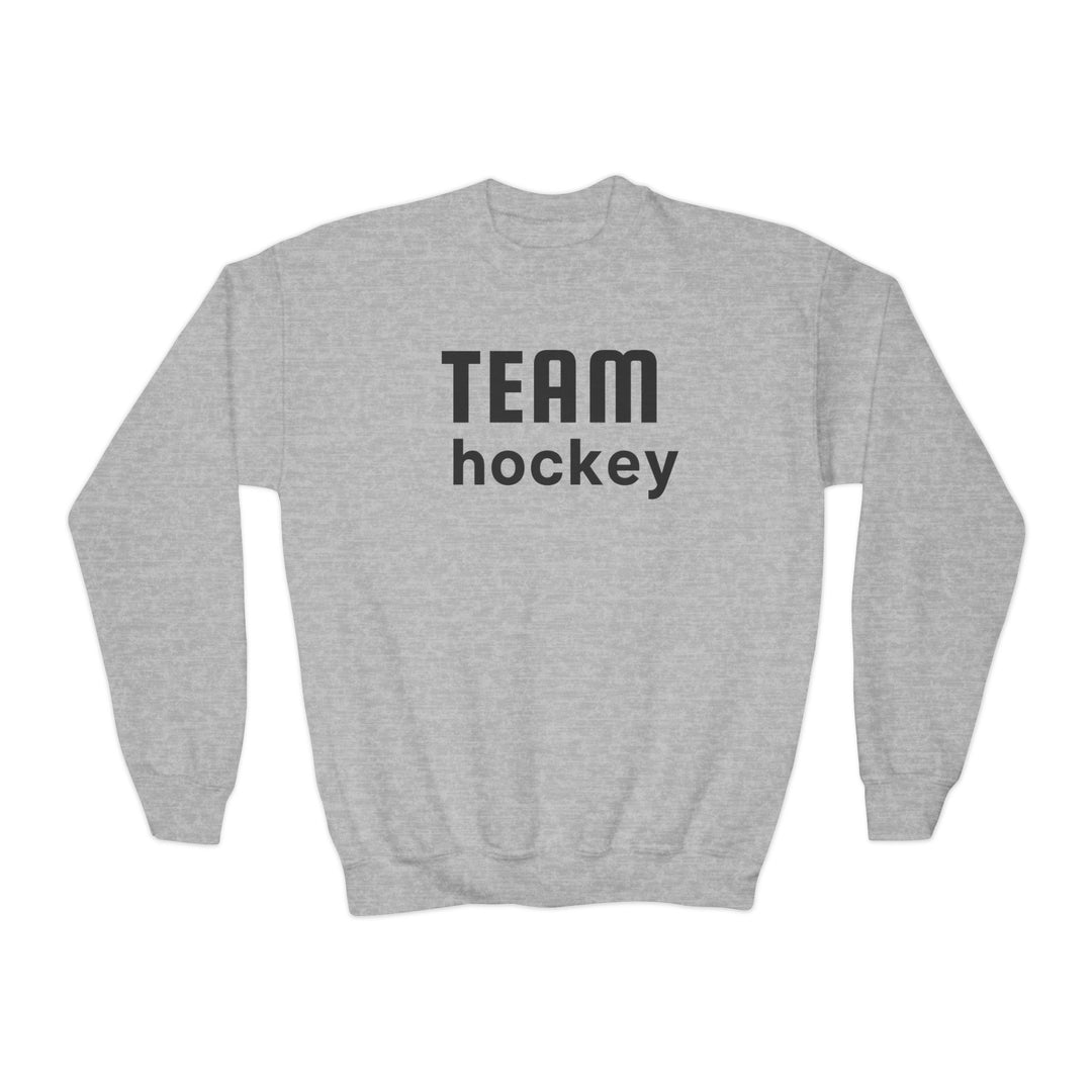 "Team Hockey - #7" - Youth Sweatshirt