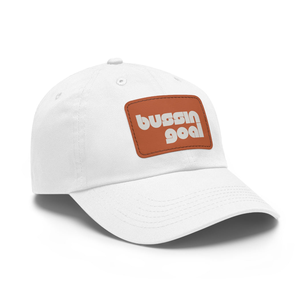 "Bussin Goal" - Leather Patch Hat