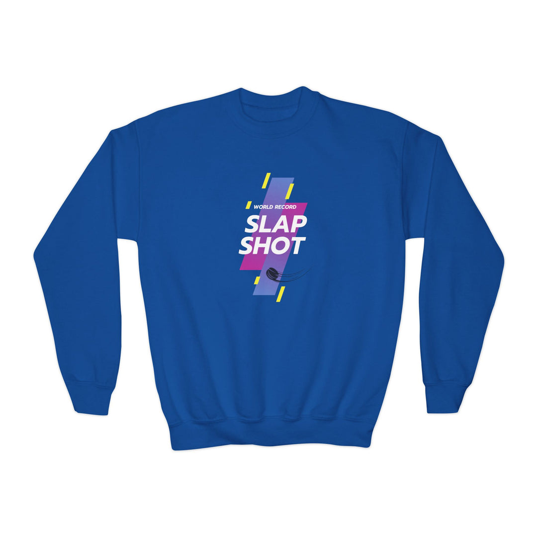 "World Record Slapshot" - Youth Sweatshirt