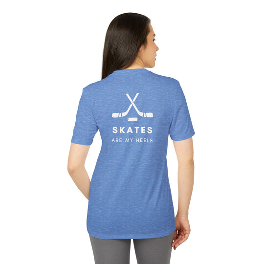 "Skates Are My Heels" - adidas Sport T-shirt