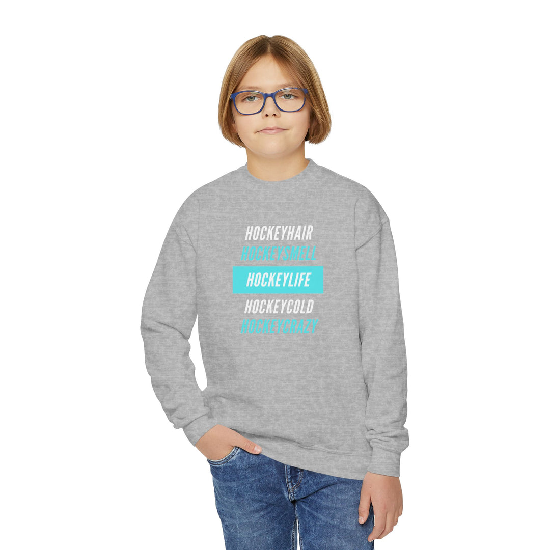 "Hockey Life" - Youth Sweatshirt