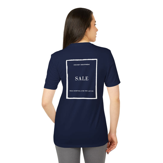 "Hockey Equipment Sale" - adidas Sport T-shirt