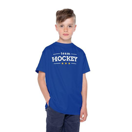 "Team Hockey" - Kids Sports T-Shirt