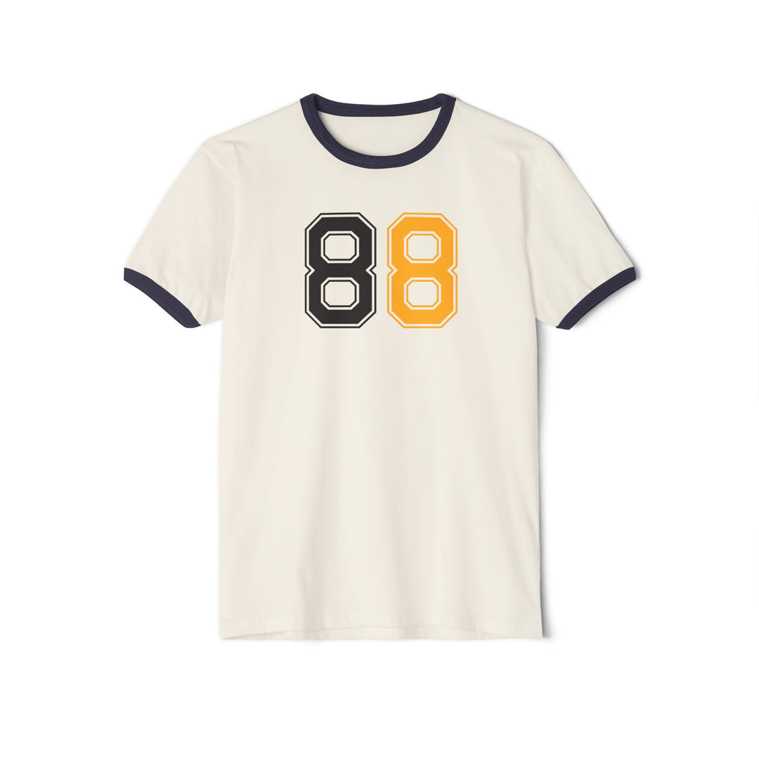 "#88 - Pastrňák" - Cotton Ringer T-Shirt