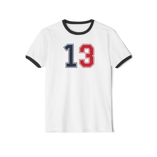 "#13 - Gaudreau" - Cotton Ringer T-Shirt