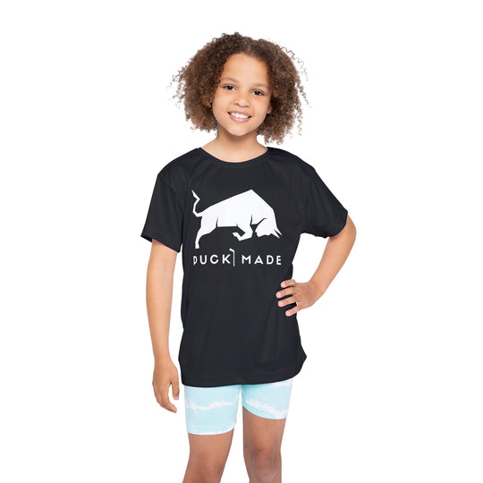 "PuckMade - Bull" Kids Sports T-Shirt