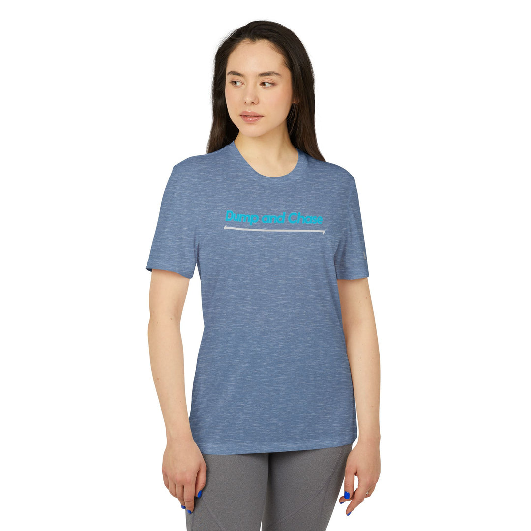 "Dump & Chase" - adidas Sport T-shirt