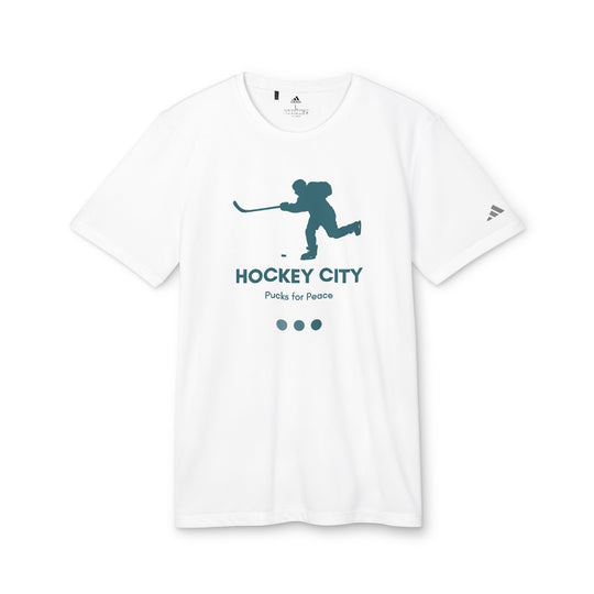 "Pucks For Peace" - adidas Sport T-shirt