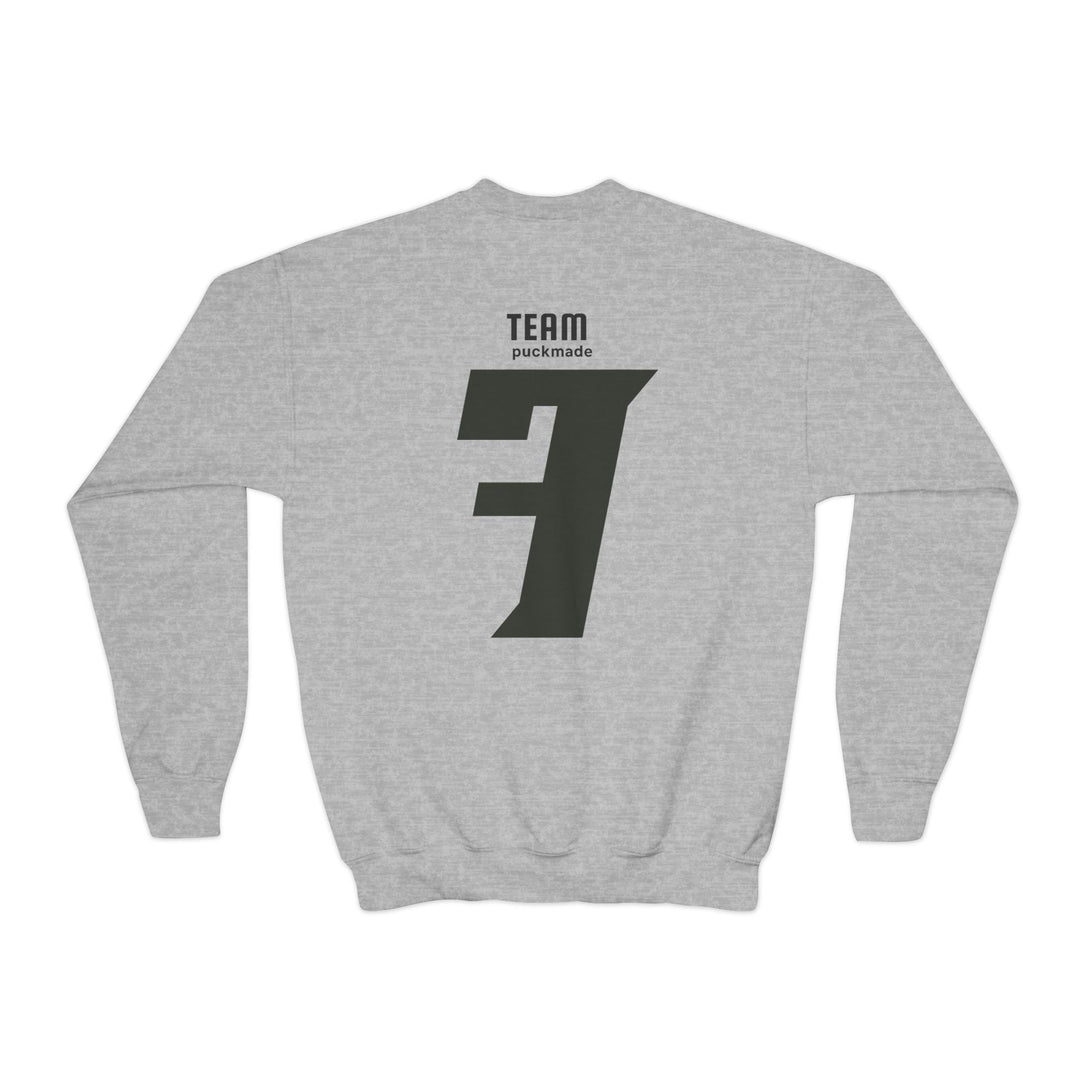 "Team Hockey - #7" - Youth Sweatshirt