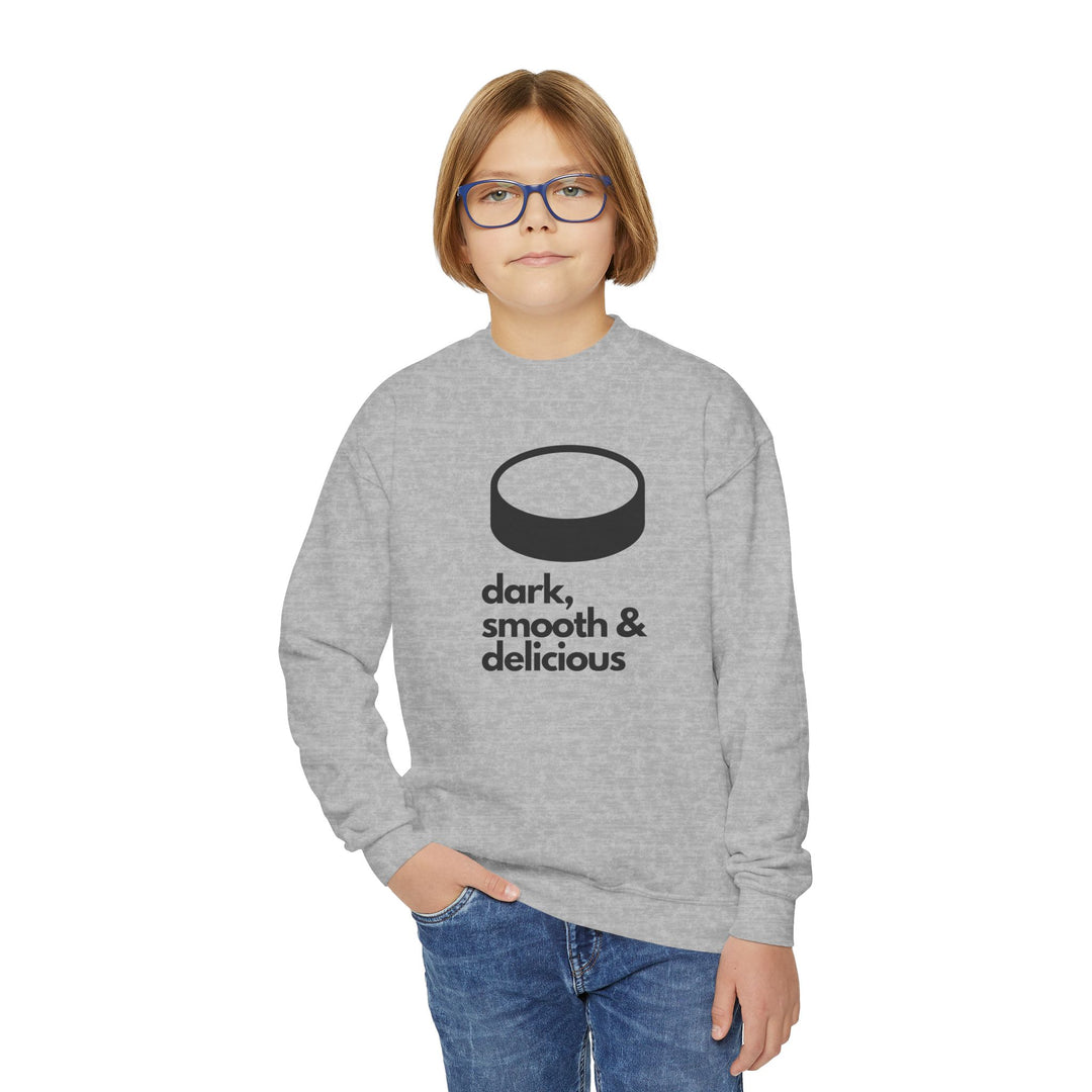 "Dark, Smooth & Delicious" - Youth Sweatshirt