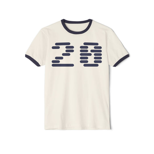 "Ringer #20" - Cotton Ringer T-Shirt